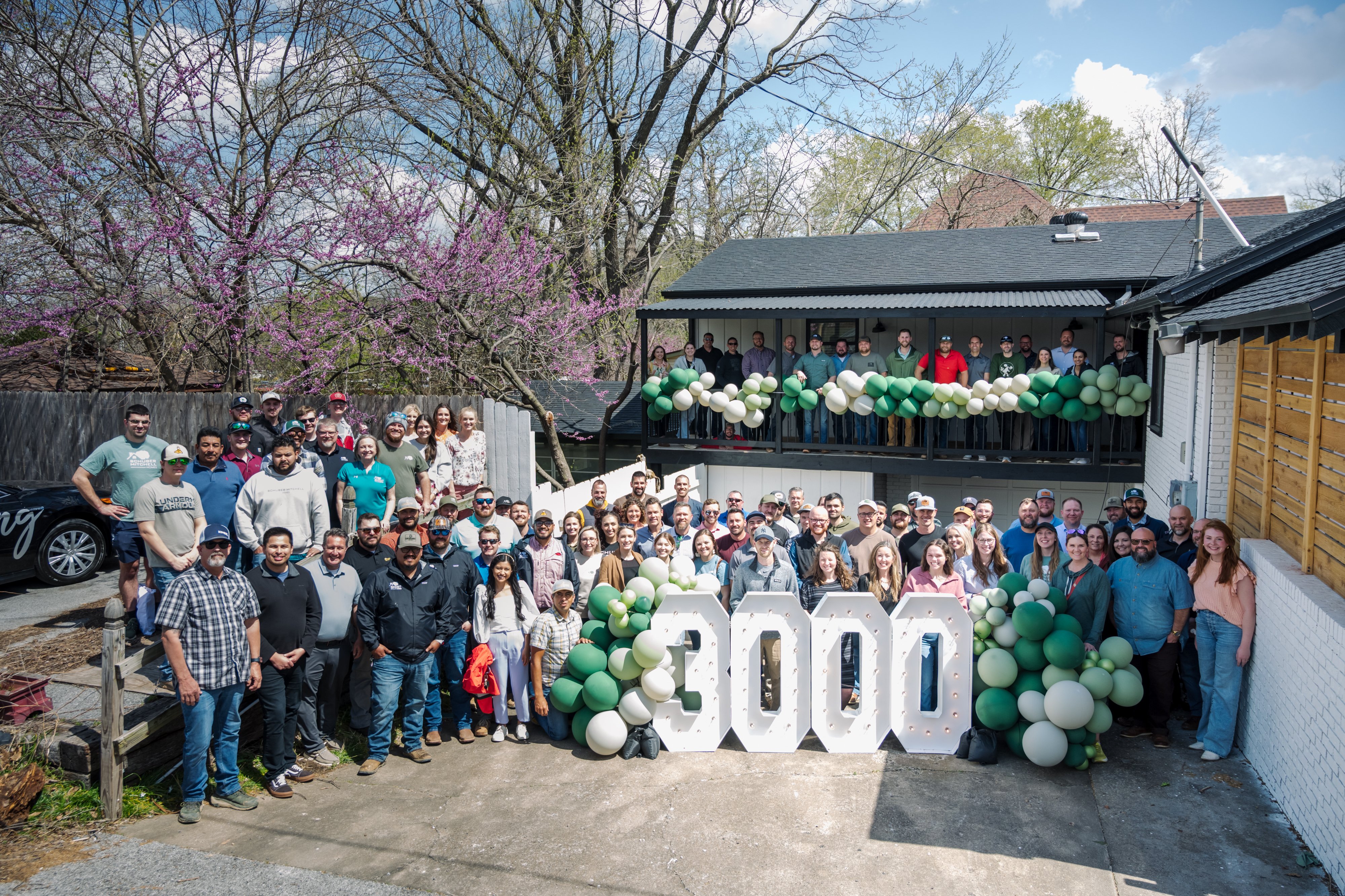 new home construction celebration