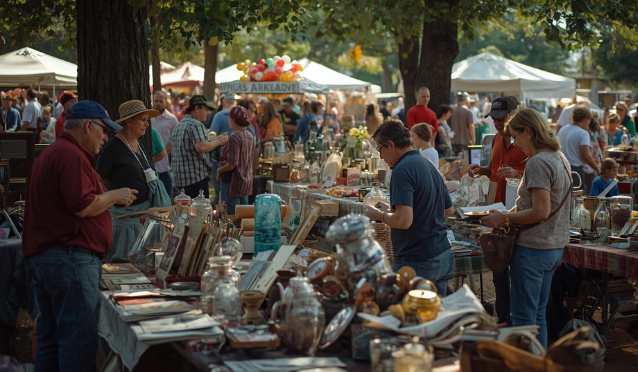 Prairie Grove Flea Market Activities 