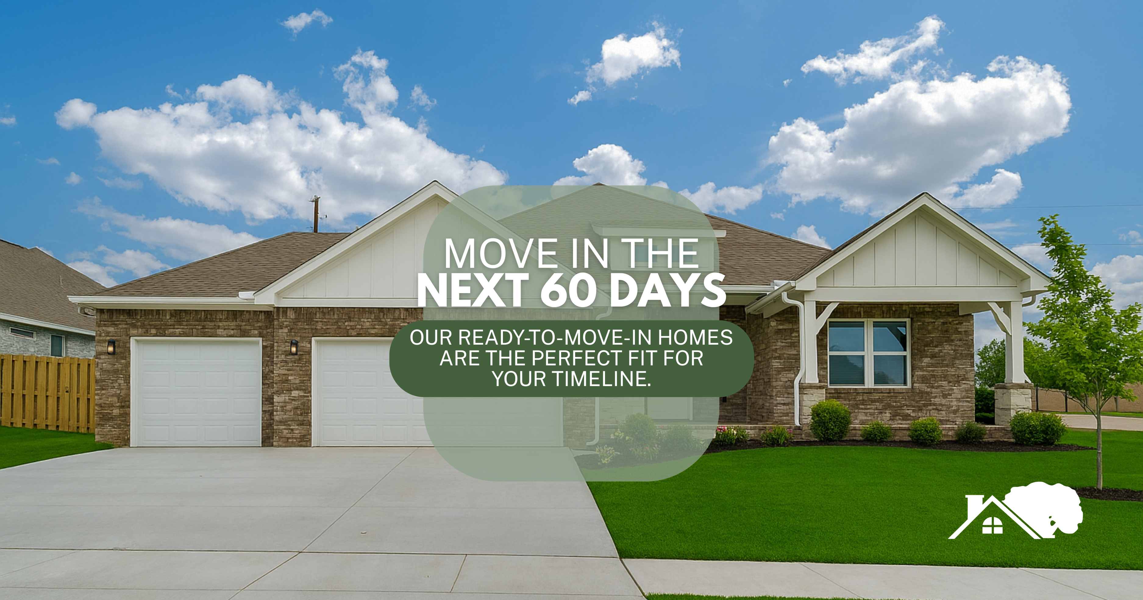 Ready to move in homes