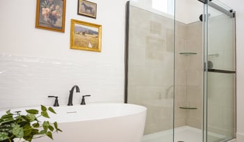 Luxury bathroom appliance feature